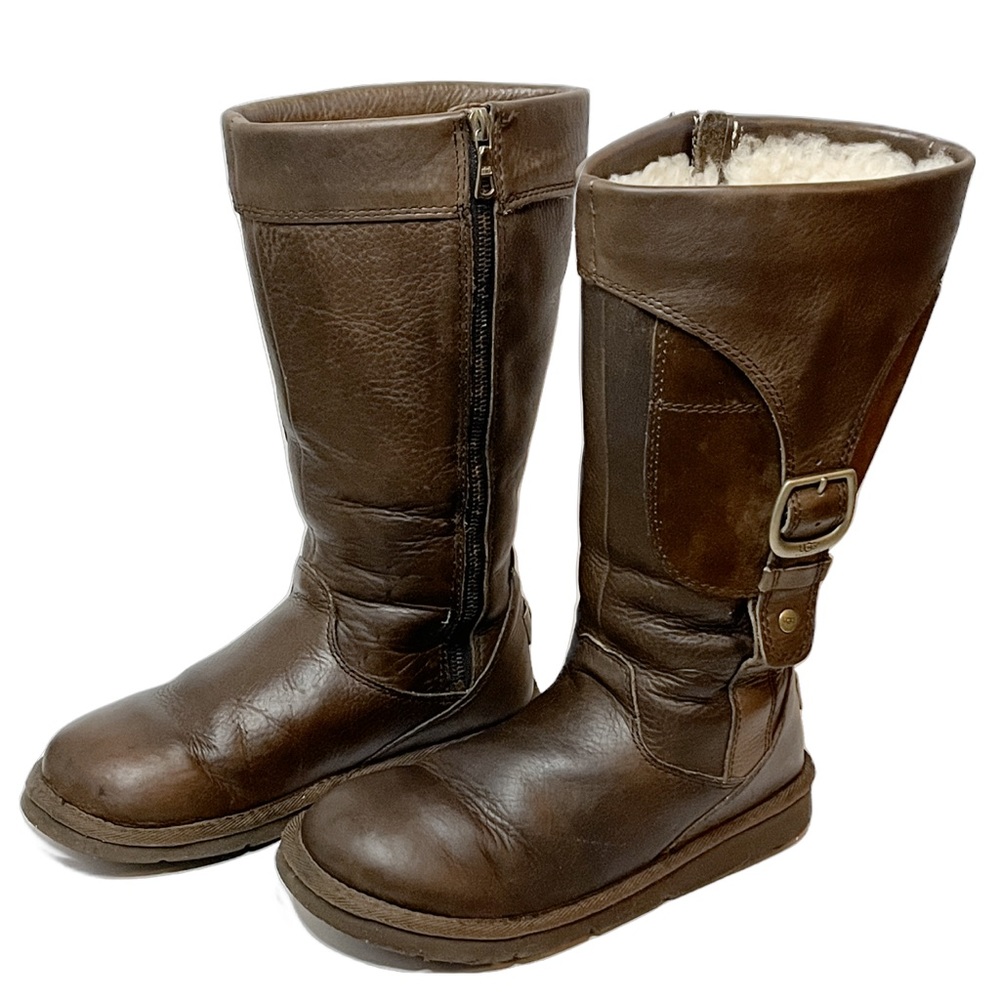 *RARE* UGG Retro Cargo Leather Tall Boots